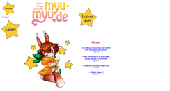 Desktop Screenshot of myu-myu.de